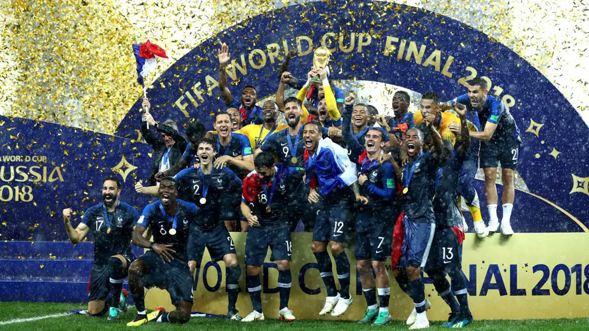 كأس العالم وتتويج فرنسا على قمة الأحداث الرياضية في 2018