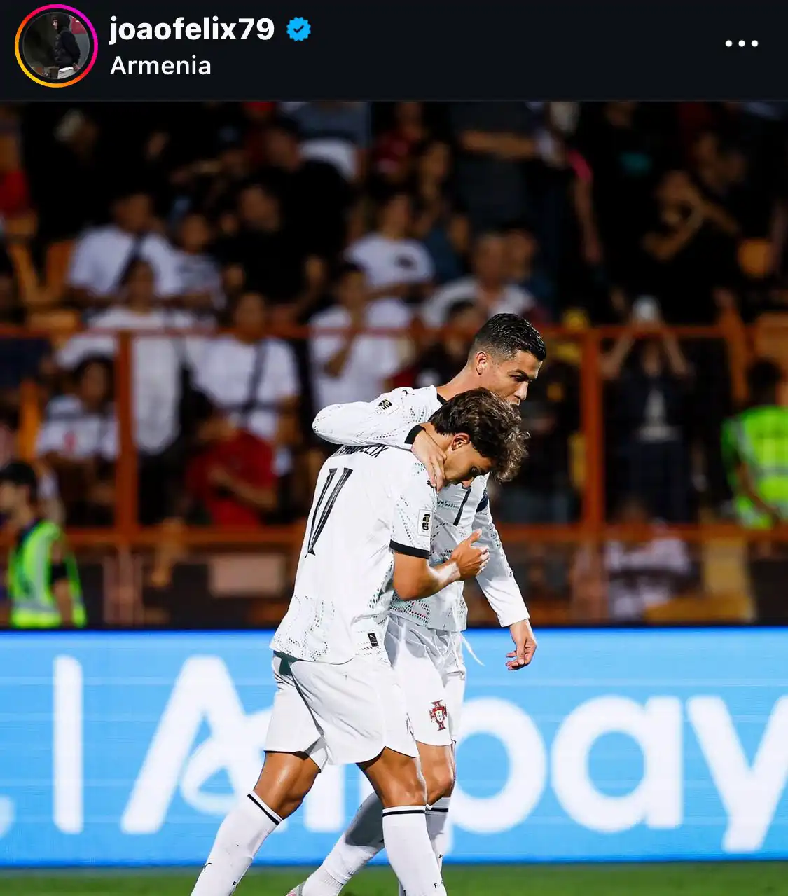 جواو فيليكس وكريستيانو رونالدو