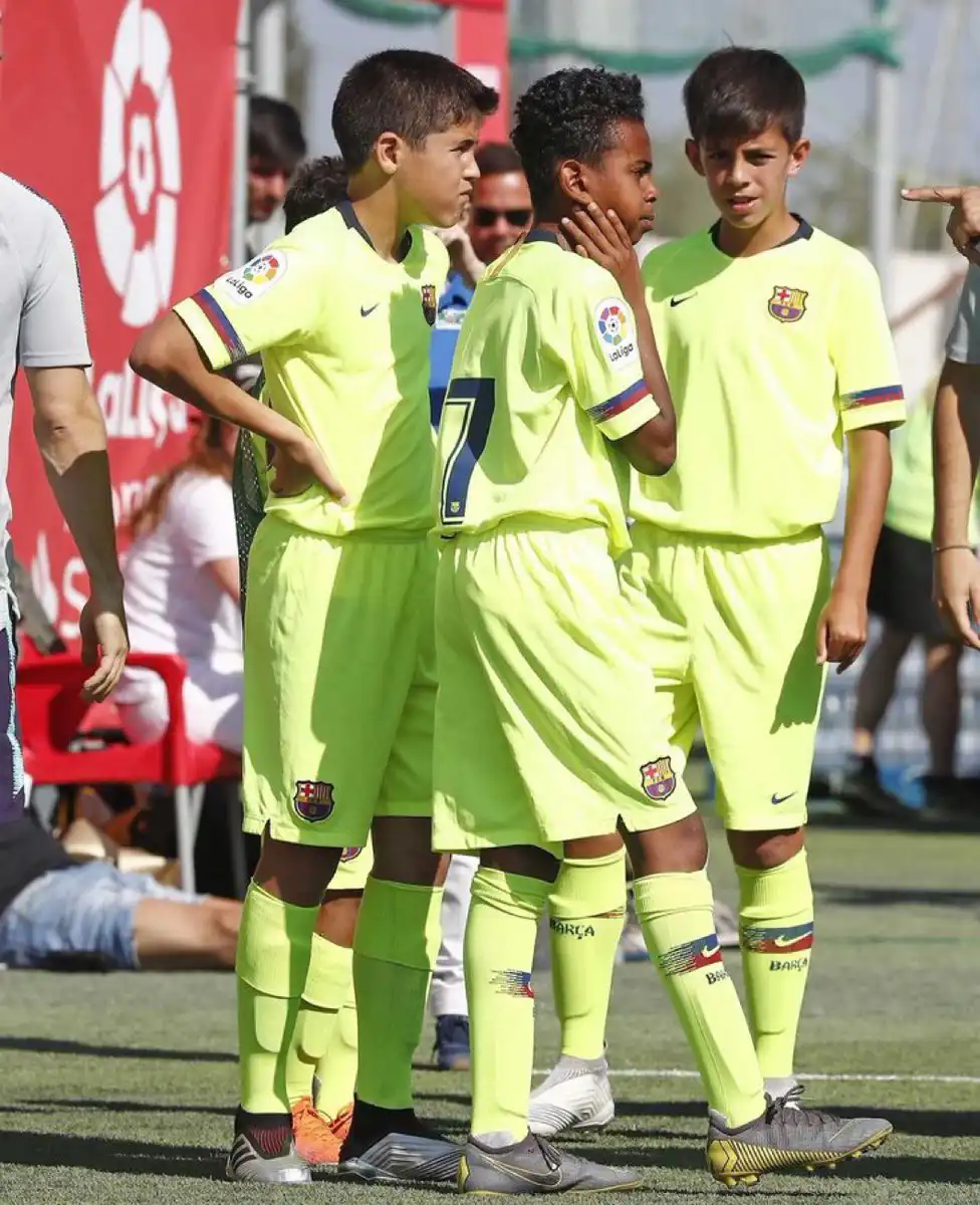 بيرنال مع لامين يامال وكوبارسي