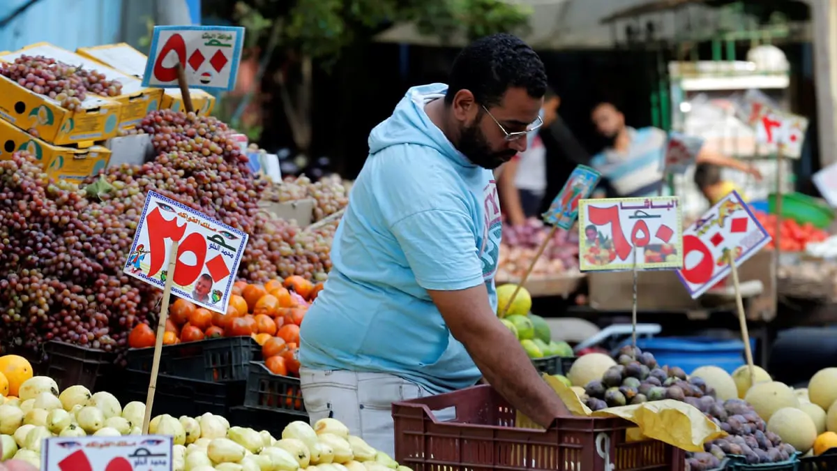 مصر.. معدل التضخم السنوي يواصل الارتفاع مدفوعا بأسعار الغذاء‎‎