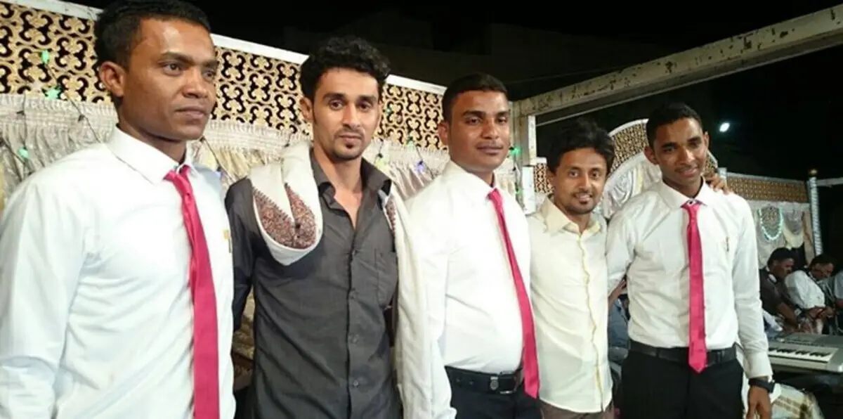 أول صور من حفل زفاف اليمني عماد منصور
