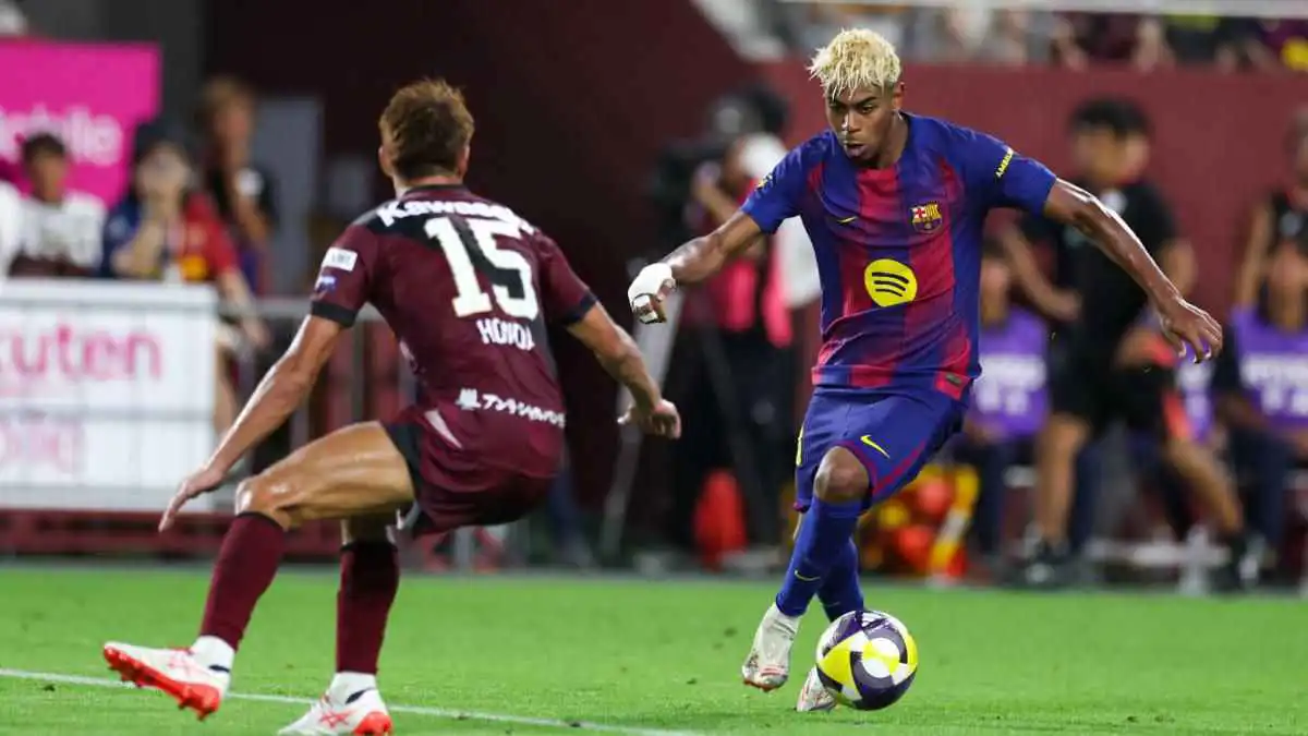 صدمة لبرشلونة.. ماذا قدم لامين يامال في أول ظهور بقميص ميسي؟