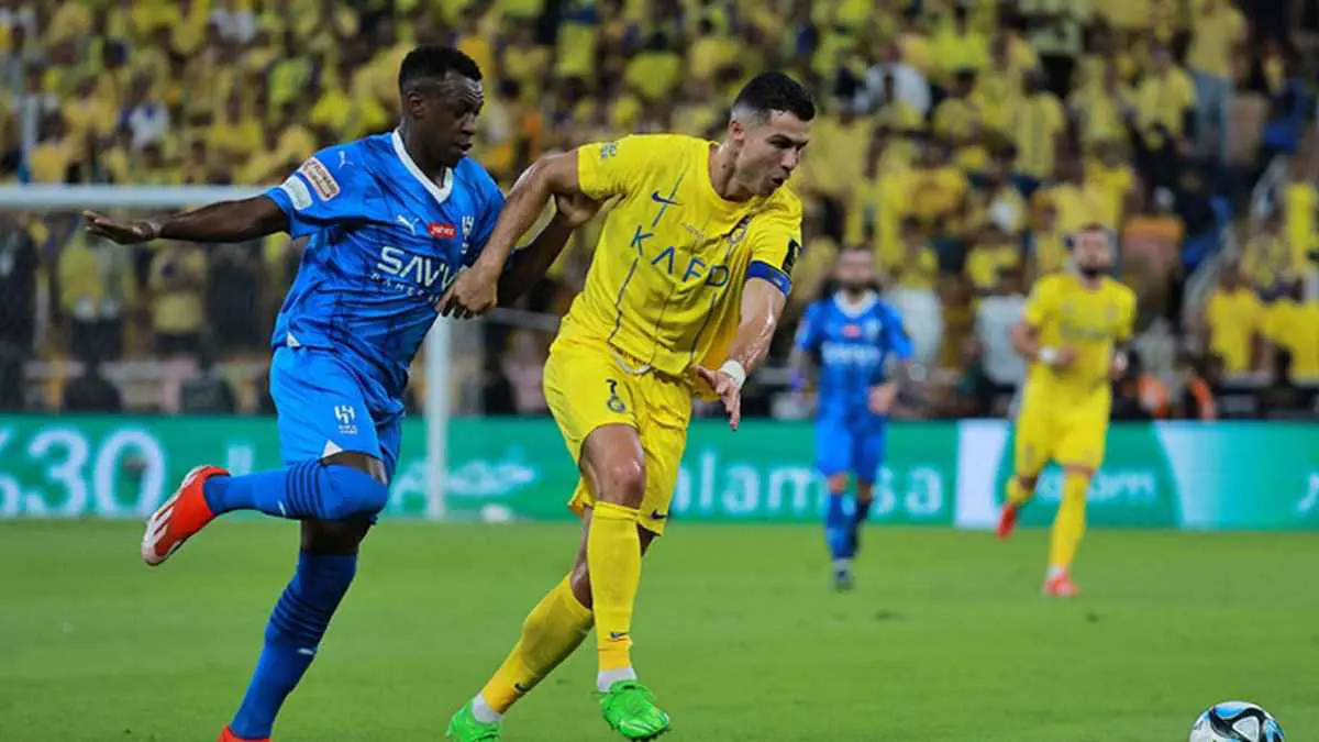 مواجهة سابقة بين الهلال والنصر