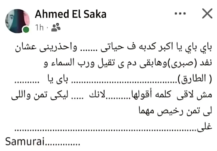 المنشور