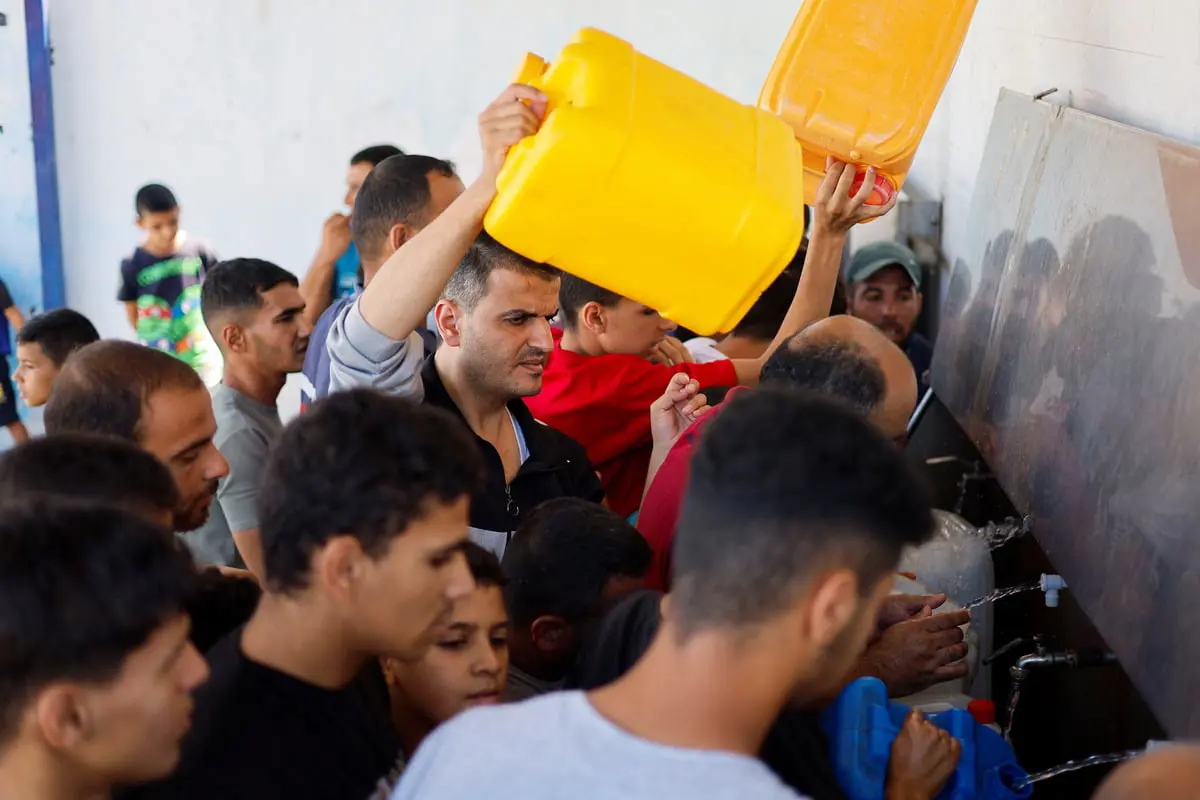 إسرائيل تعلن استئناف ضخ المياه إلى جنوب غزة