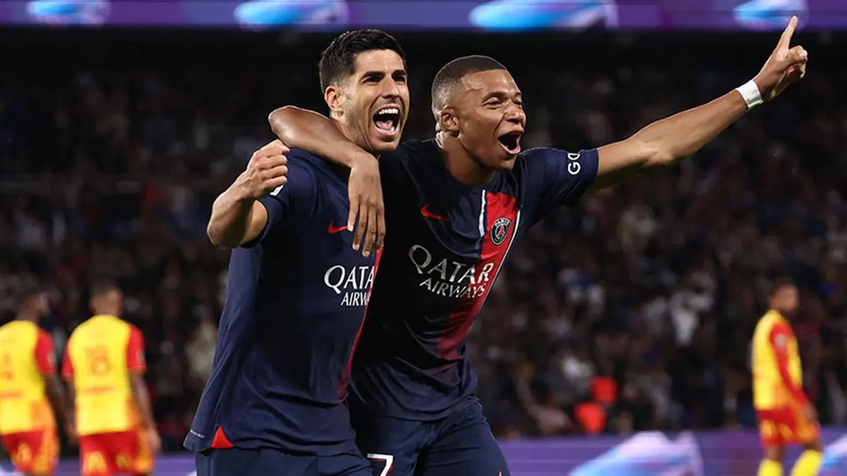 الدوري الفرنسي: مبابي يقود باريس سان جيرمان للفوز على لانس