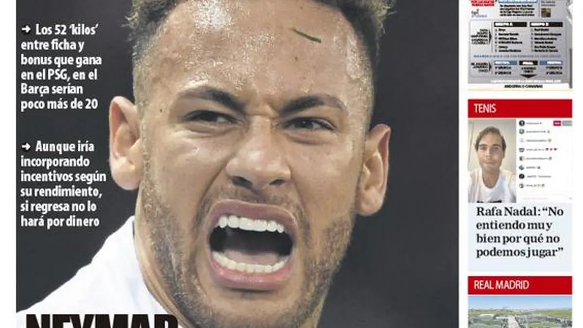 عناوين الصحف الرياضية العالمية: شكوك في برشلونة.. إنتر يريد هذا الثنائي.. وريال مدريد يدرس اللعب في المدينة الرياضية (صور)