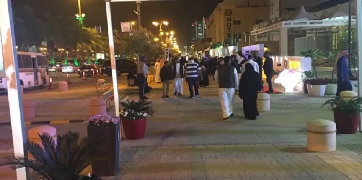 بالصور.. سعوديون يحيون الفنون في مهرجان مفتوح بالرياض