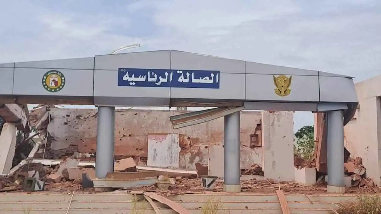 مطار نيالا في دارفور