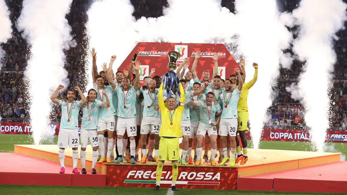 لاوتارو مارتينيز يُهدي إنتر ميلان لقب كأس إيطاليا على حساب فيورنتينا