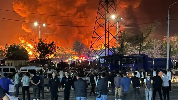 انفجار قوي قرب مطار طشقند بأوزبكستان (فيديو) 
