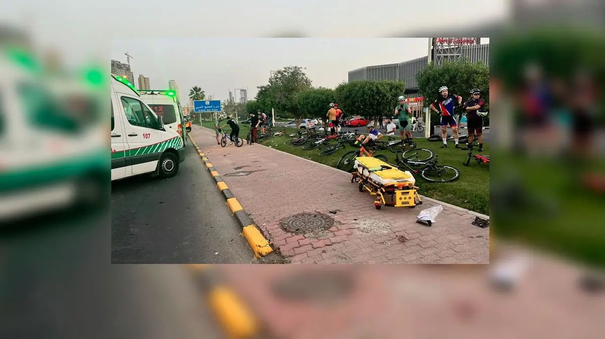 سائق يدهس 15 شخصا ويلوذ بالفرار في الكويت