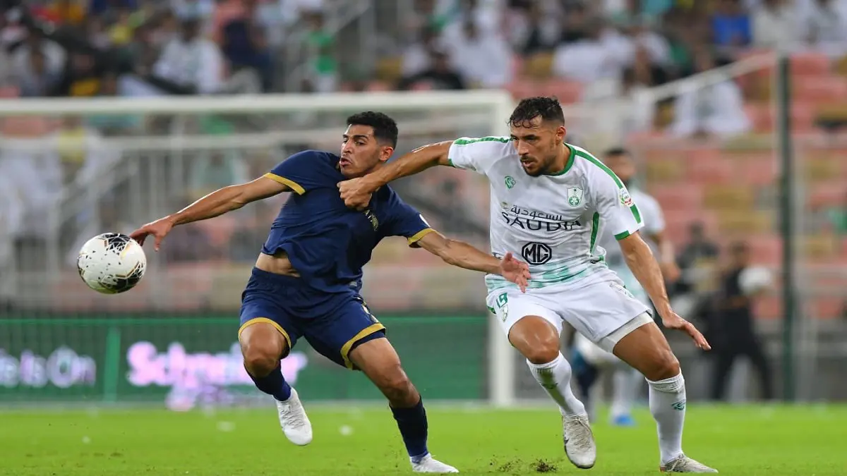 ترتيب الدوري السعودي بعد تعادل النصر والأهلي