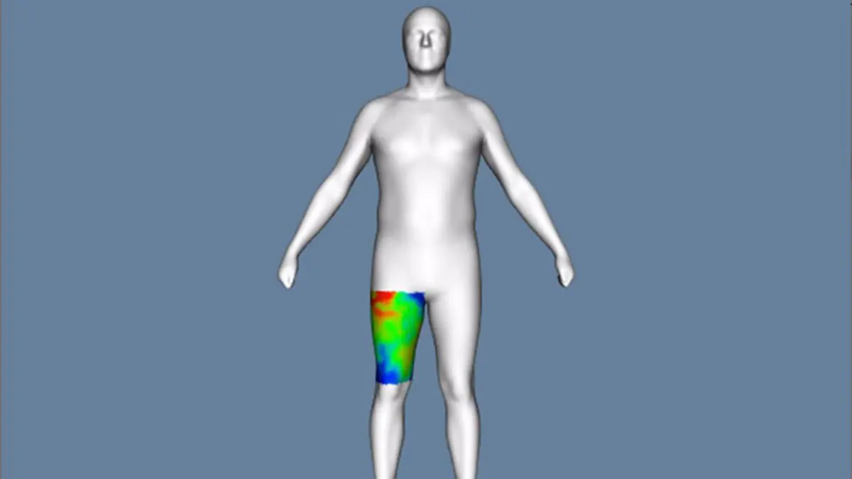 تطوير تقنية مسح ضوئي 4D لدراسة جسم الإنسان
