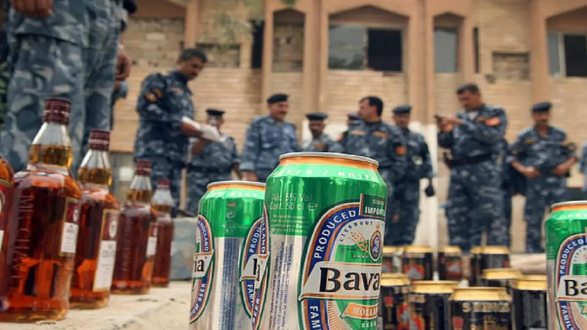 العراق يبدأ تطبيق قرار منع دخول المشروبات الكحولية للبلاد 
