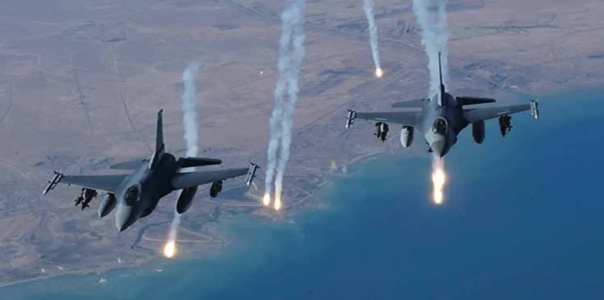 أمريكا تعلن شن 17 غارة جوية على داعش