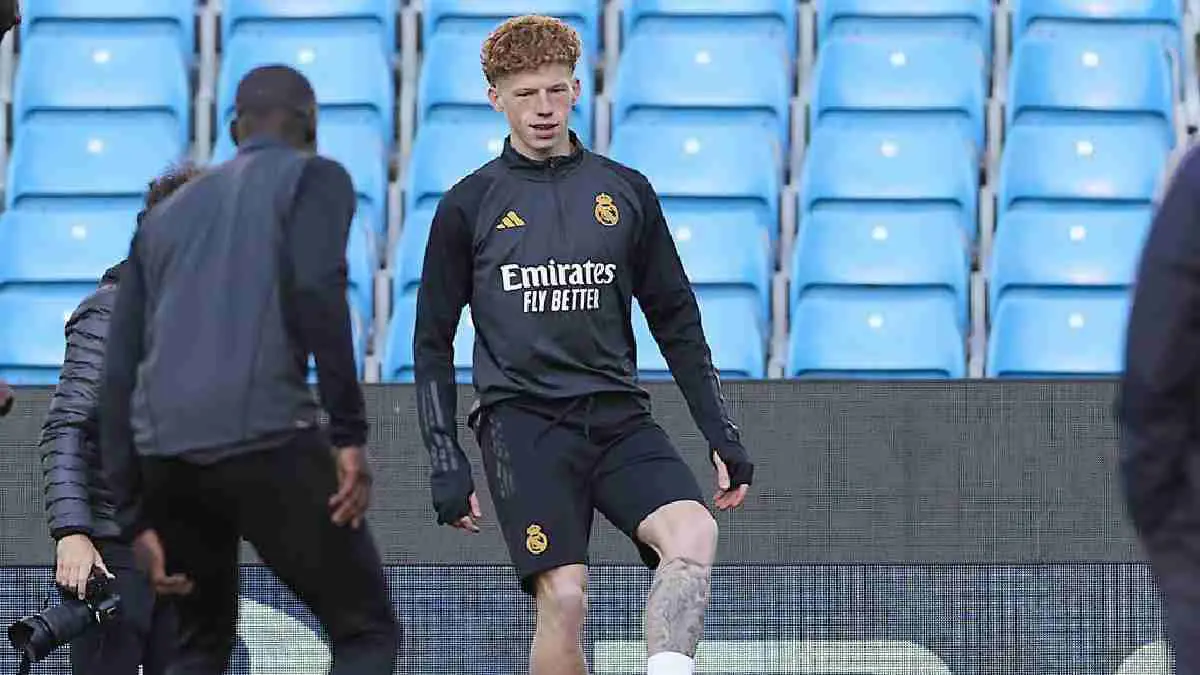 جيريمي دي ليون لاعب ريال مدريد الإسباني