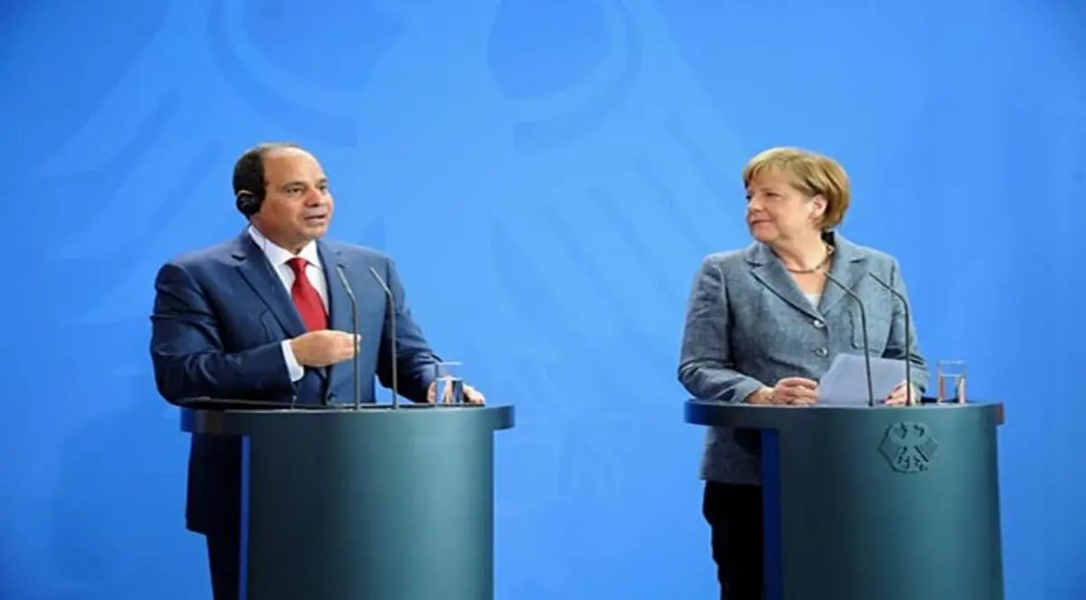 السيسي لميركل: القضاء المصري مستقل ولا تعقيب على أحكامه