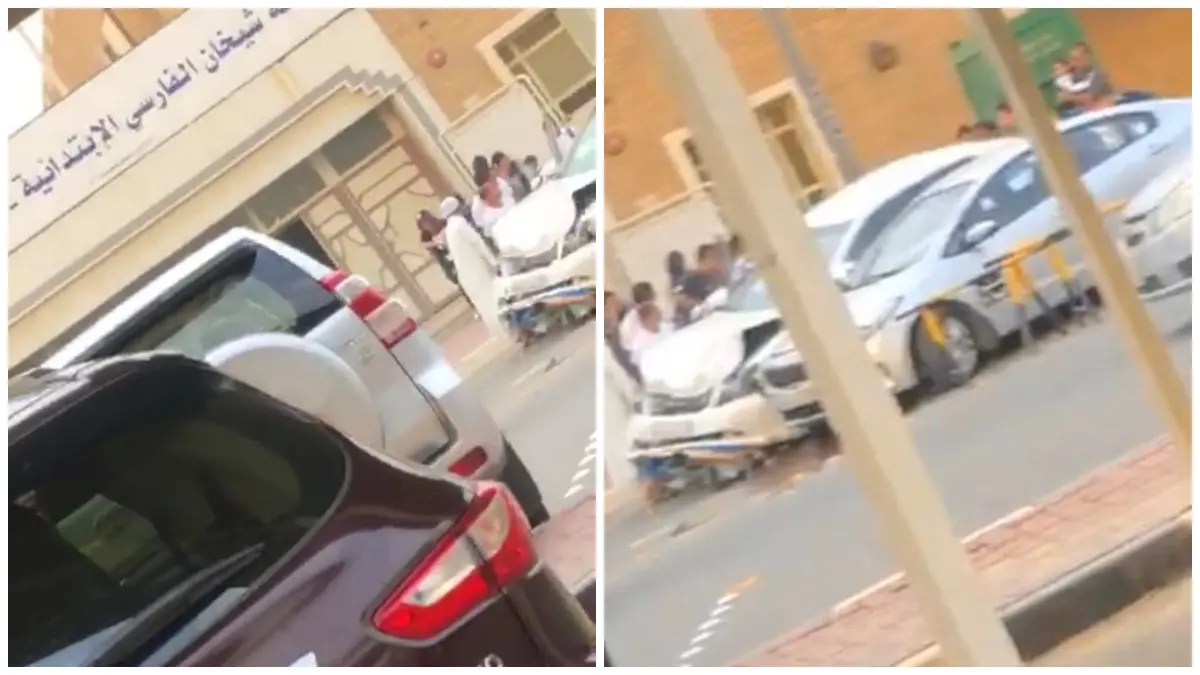 بسبب "نوبة سكر".. وفاة طفل كويتي دهسًا أمام مدرسته (صور وفيديو)