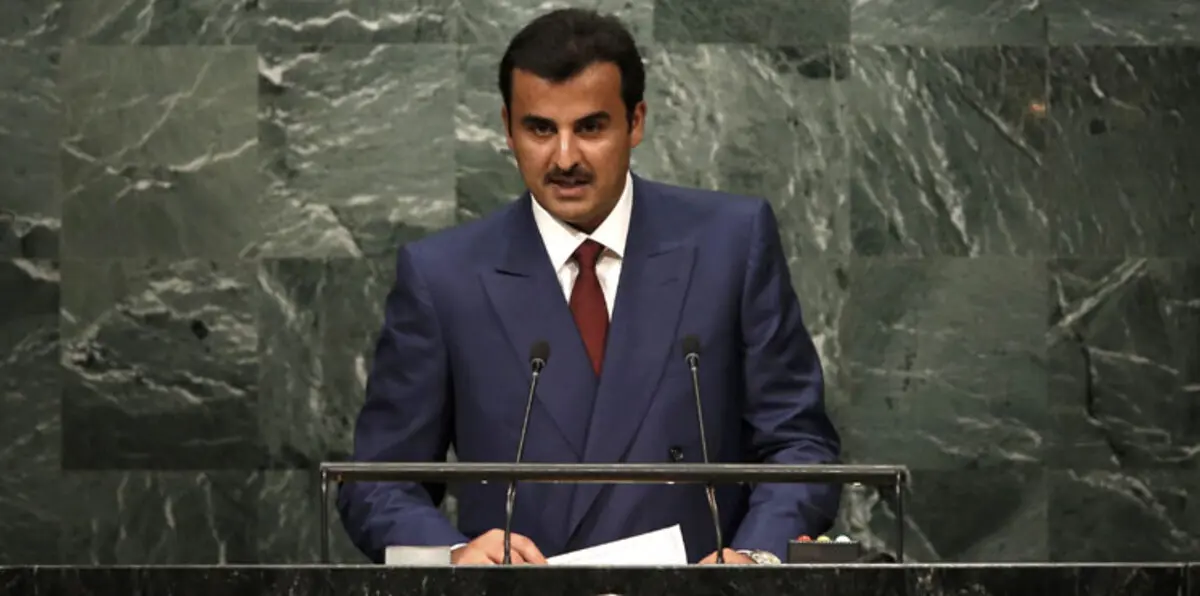 أمير قطر يهاجم سياسة أوباما بشأن سوريا