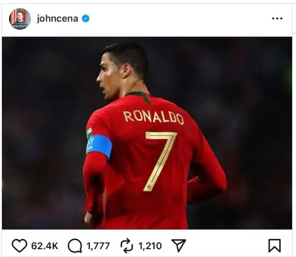 جون سينا ورونالدو