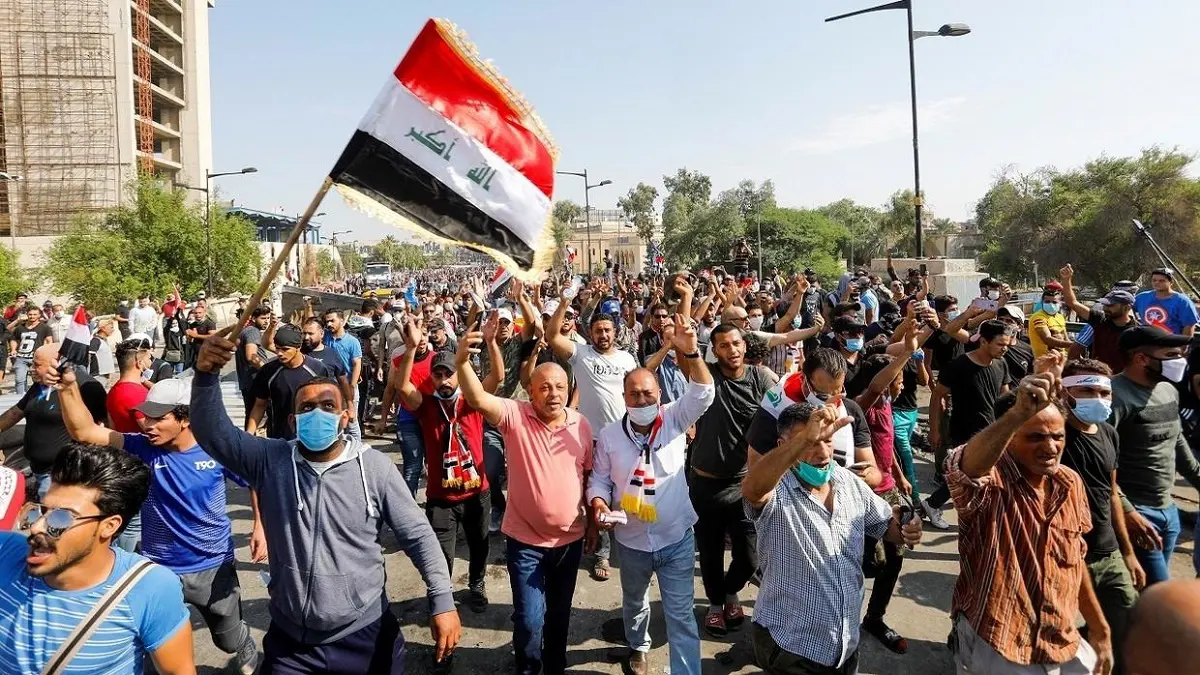 بحذر شديد.. المحافظات السنية تدخل على خط الاحتجاجات في العراق (صور)