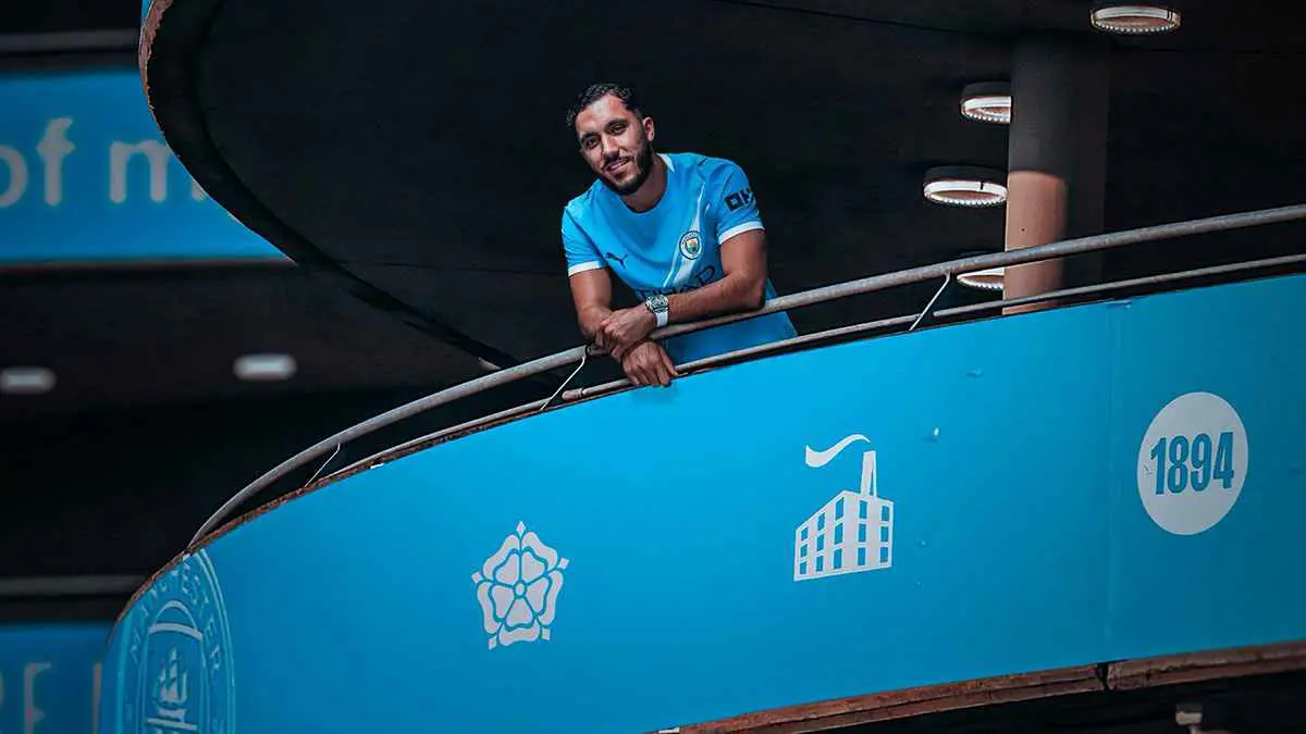 ريان شرقي: مانشستر سيتي سيكون بوابتي للفوز بالكرة الذهبية