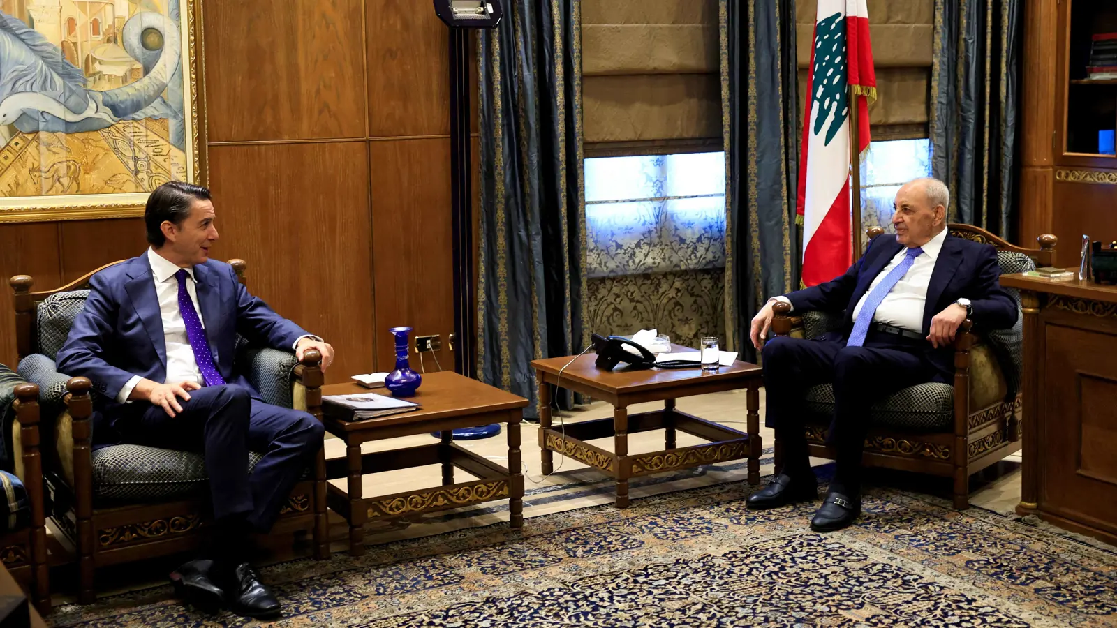 مسؤول: لبنان يسعى لانسحاب إسرائيلي أسرع "ضمن مقترح الهدنة"