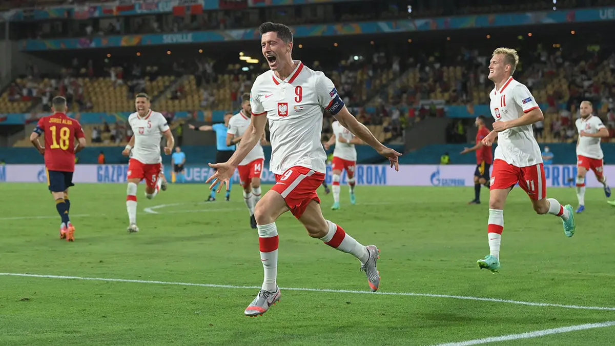بولندا تفرض التعادل على إسبانيا في "يورو 2020"