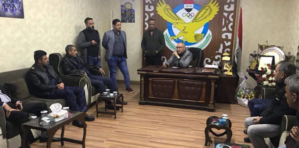 نادي القوة الجوية العراقي يكشف تفاصيل محاولة اقتحام مقر النادي (فيديو)