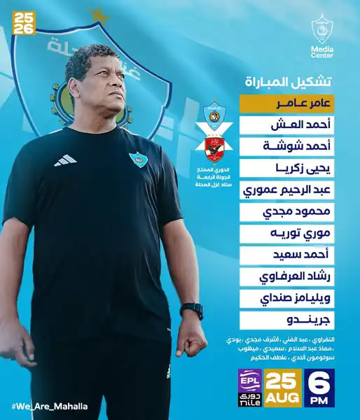 تشكيل غزل المحلة