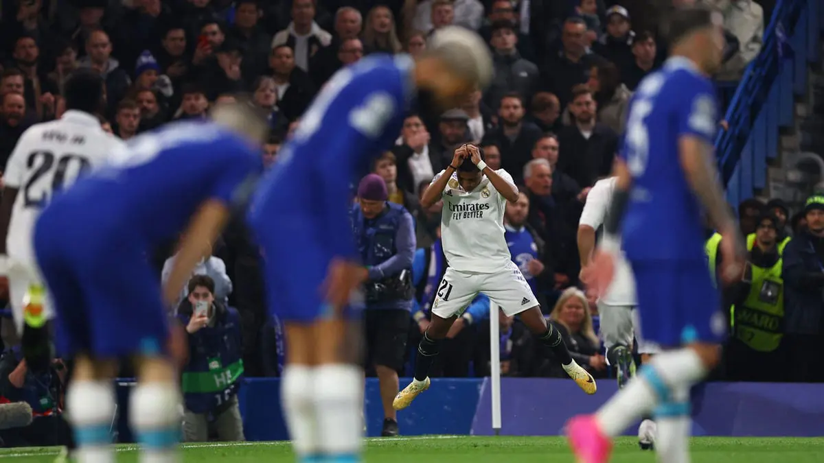 دوري أبطال أوروبا: ريال مدريد يُطيح بتشلسي ويبلغ نصف النهائي.. وميلان يرافقه بالتعادل مع نابولي