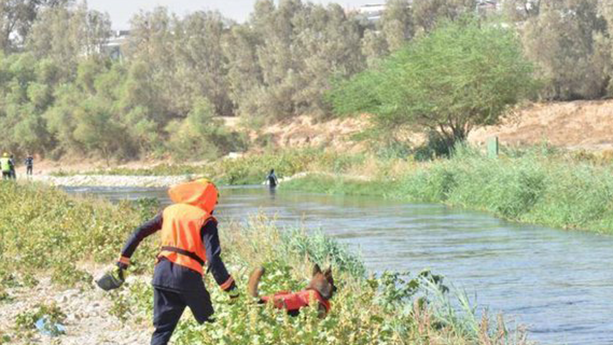 السعودية.. فرق الدفاع المدني تبذل جهودا للعثور على طفل سقط في وادي الحاير