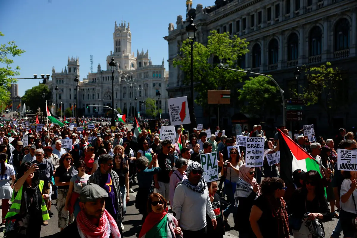 الجامعات الإسبانية تنضم للاحتجاجات على حرب غزة