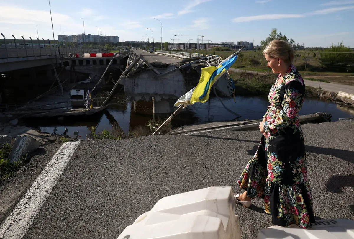 دوقة إدنبره تجري أول زيارة ملكية لأوكرانيا منذ بدء الحرب (صور)