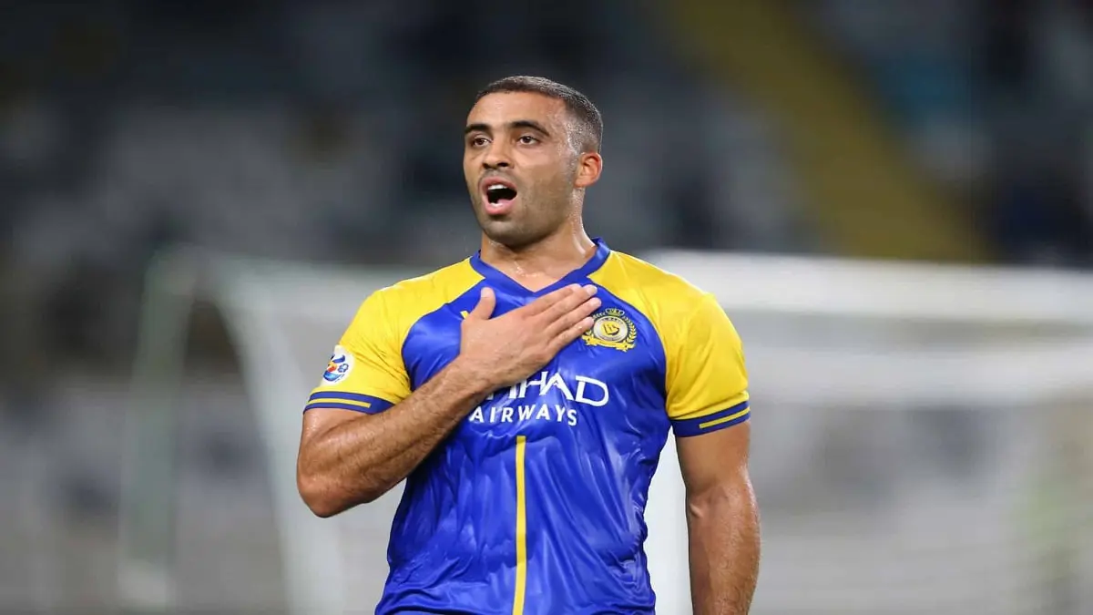عبدالرزاق حمدالله لاعب النصر السعودي يعلن إصابته بفيروس كورونا