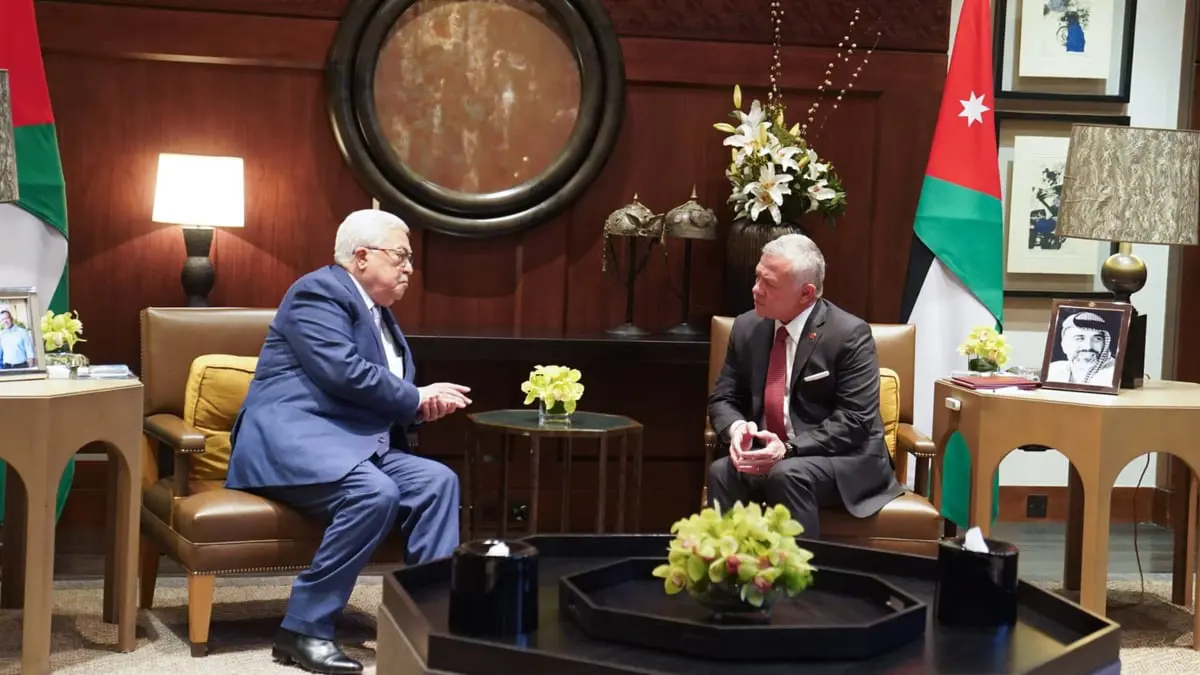 ملك الأردن يبحث مع عباس تأثير انتخابات إسرائيل المقبلة على "السلام"
