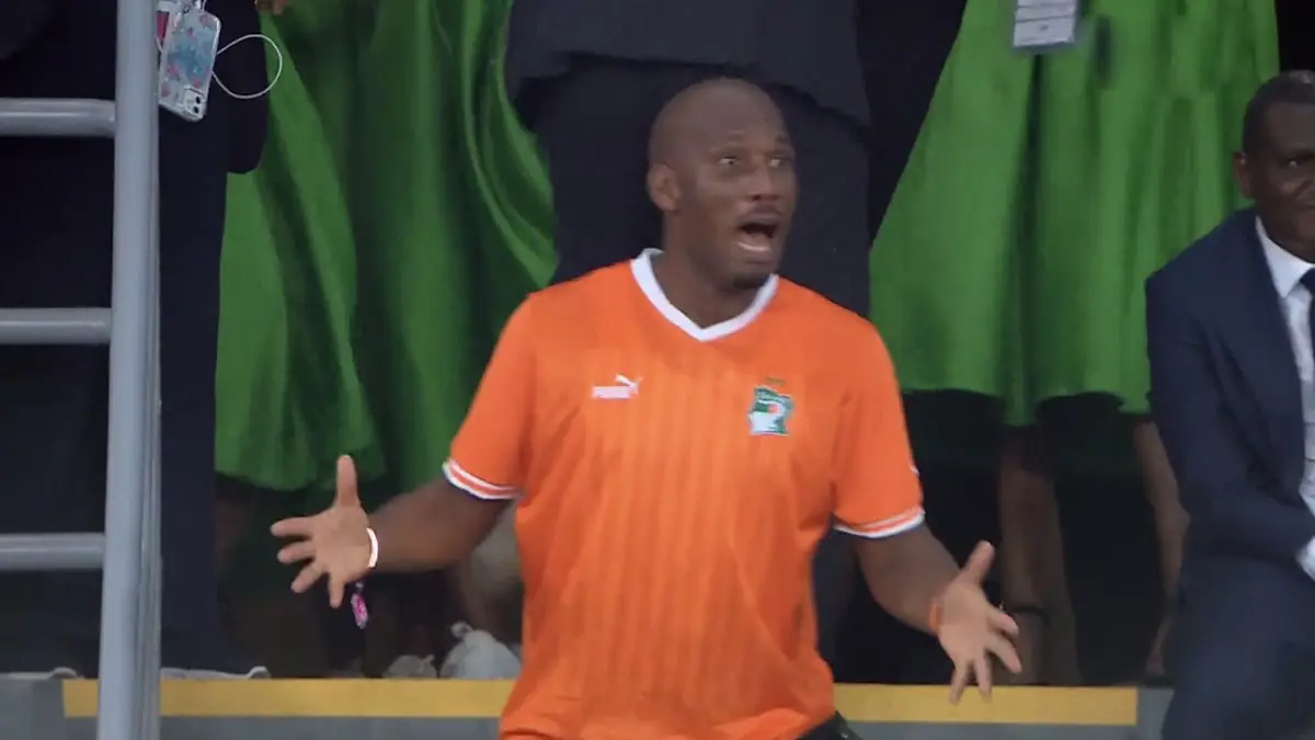 نهائي كأس أفريقيا.. جنون دروغبا بعد هدف الإنقاذ (فيديو)