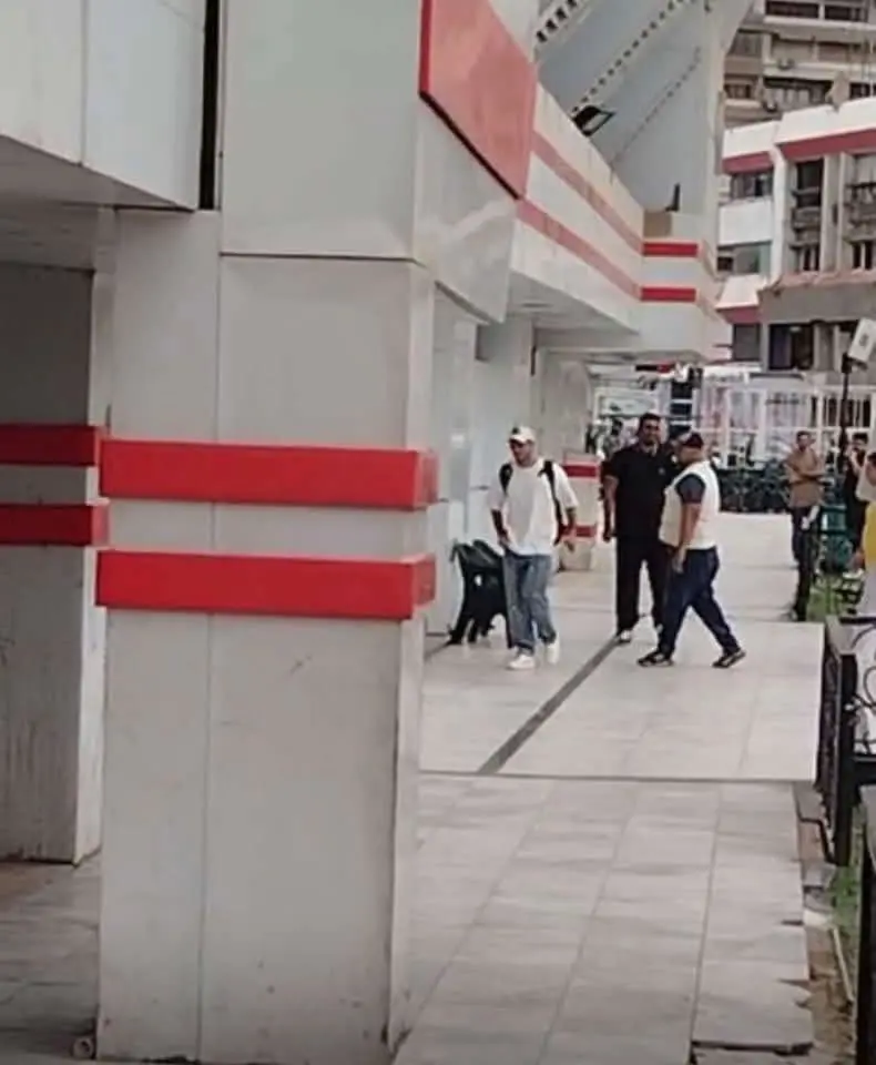 زيزو داخل مقر نادي الزمالك