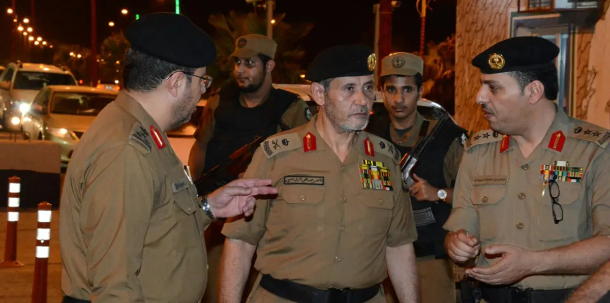 هذا ما فعله الأمن السعودي مع المتهم بدهس مسن في جازان (فيديو)