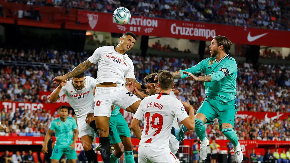 هدف مباراة ريال مدريد ضد إشبيلية.. كريم بنزيما يضع النادي الملكي في المقدمة (فيديو)