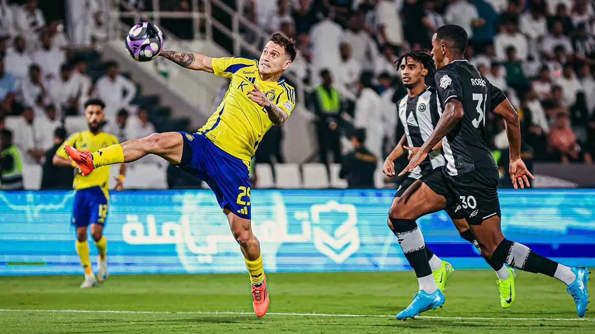 ملخص وأهداف ونتيجة مباراة النصر ضد الشباب في الدوري السعودي