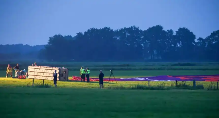 الشرطة في مكان الحادث
