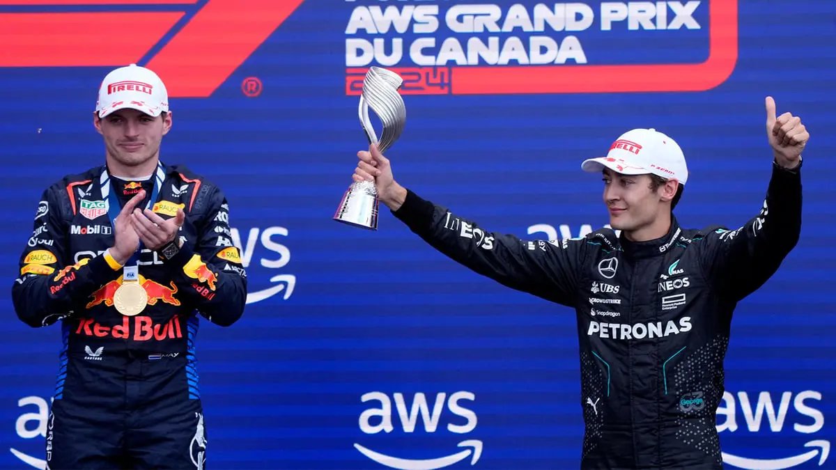 راسل: المركز الثالث بجائزة كندا الكبرى لـ"فورمولا 1" فرصة مهدرة