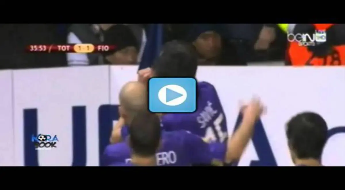فيورنتينا يتعادل مع توتنهام