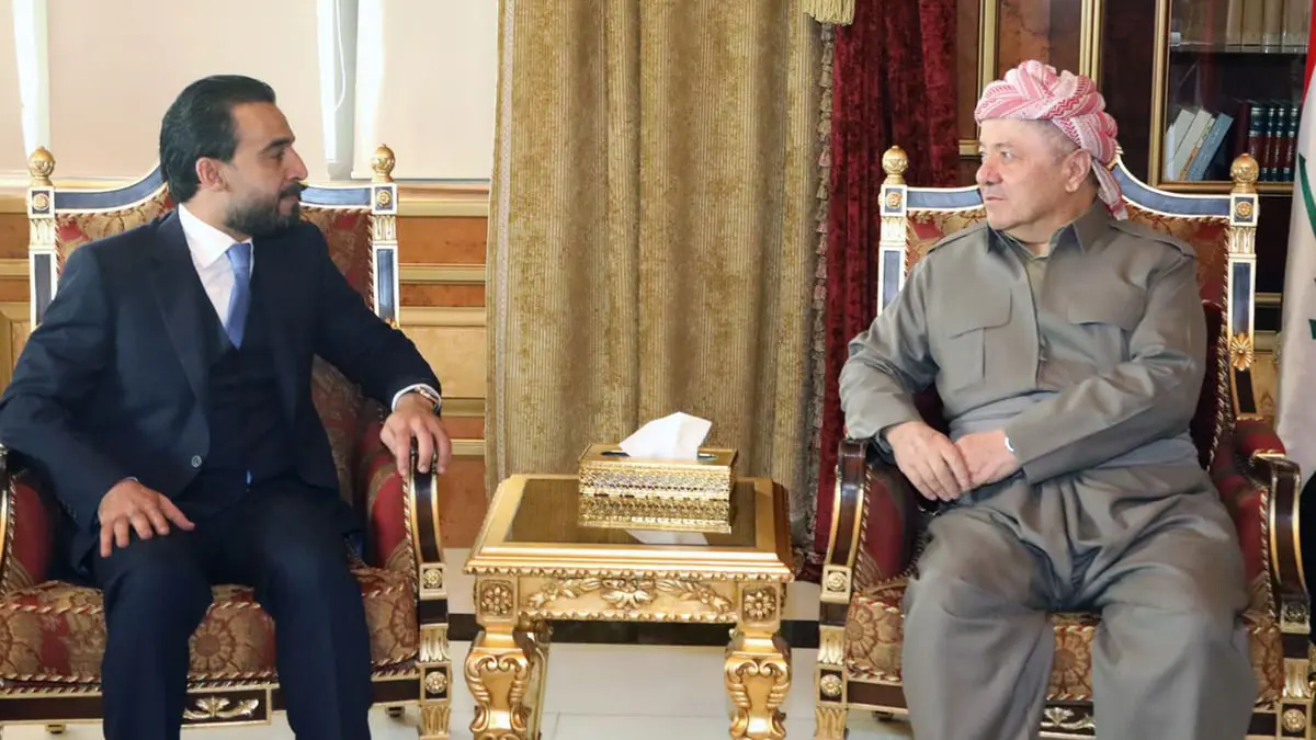العراق.. بارزاني والحلبوسي يدعوان لتشكيل حكومة جديدة تسبق الانتخابات المبكرة