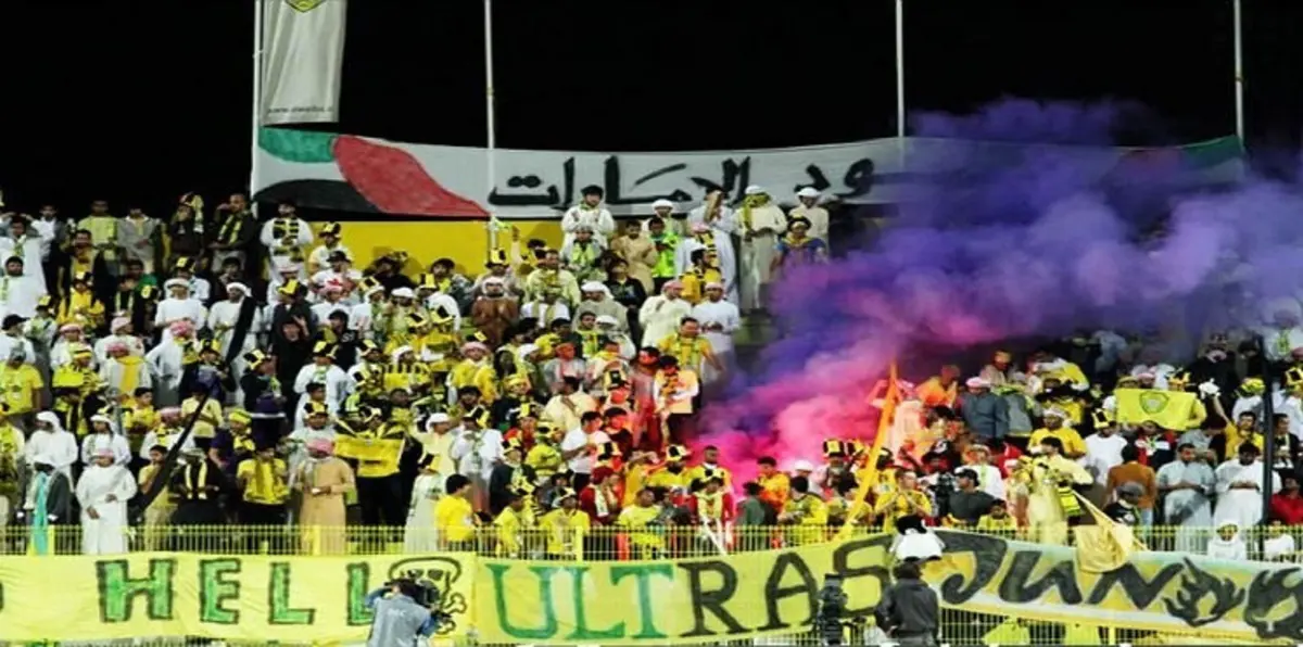 الإمارات.. جماهير الوصل تشعل المدرجات قبل مواجهة الأهلي (فيديو)