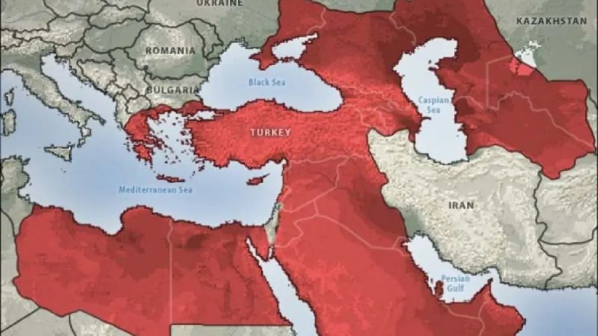 استثنت إسرائيل وشملت مصر والسعودية.. "خريطة الأحلام التركية" تثير سخرية وغضبا