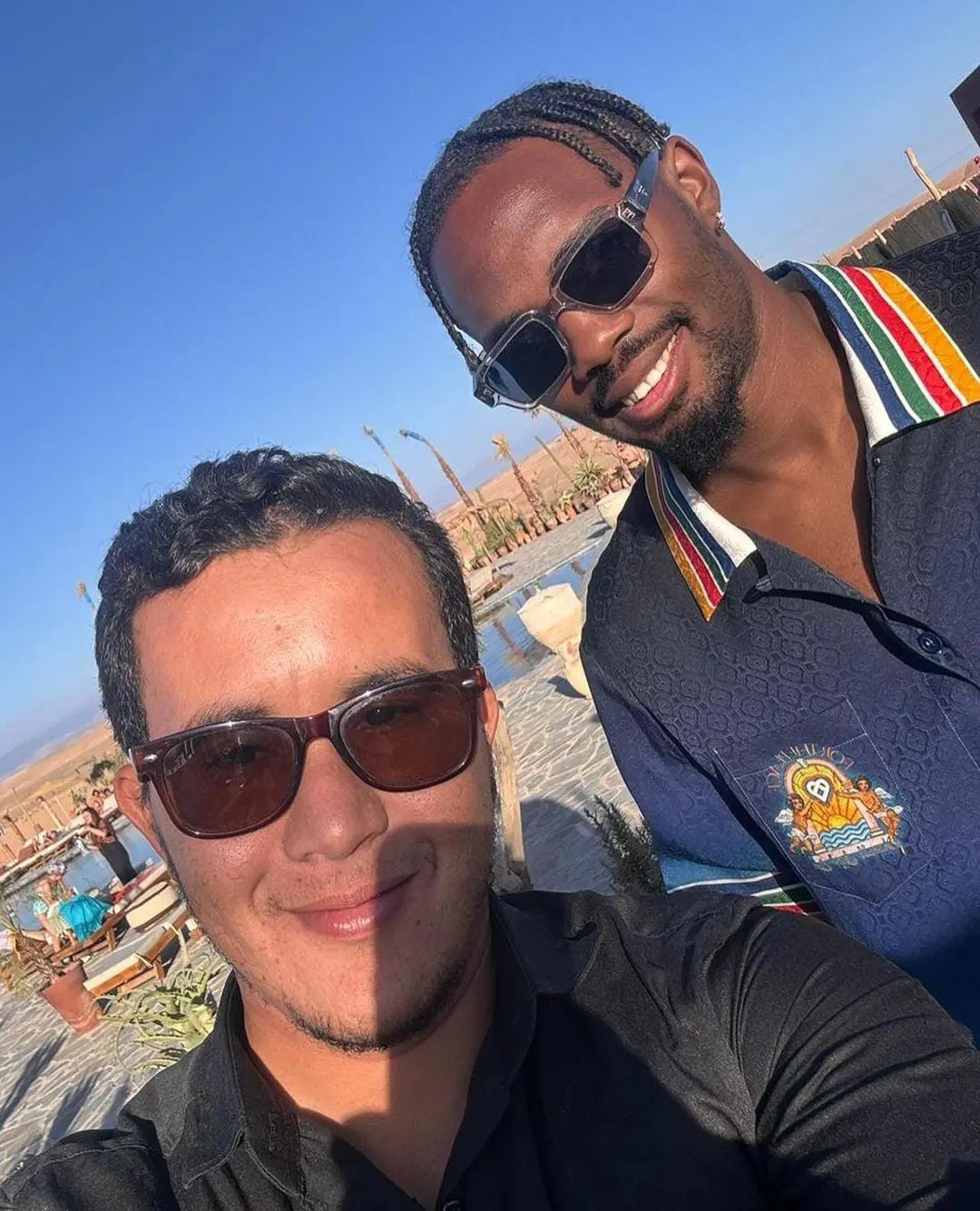ويلان سيبريان مع معجبيه بمراكش