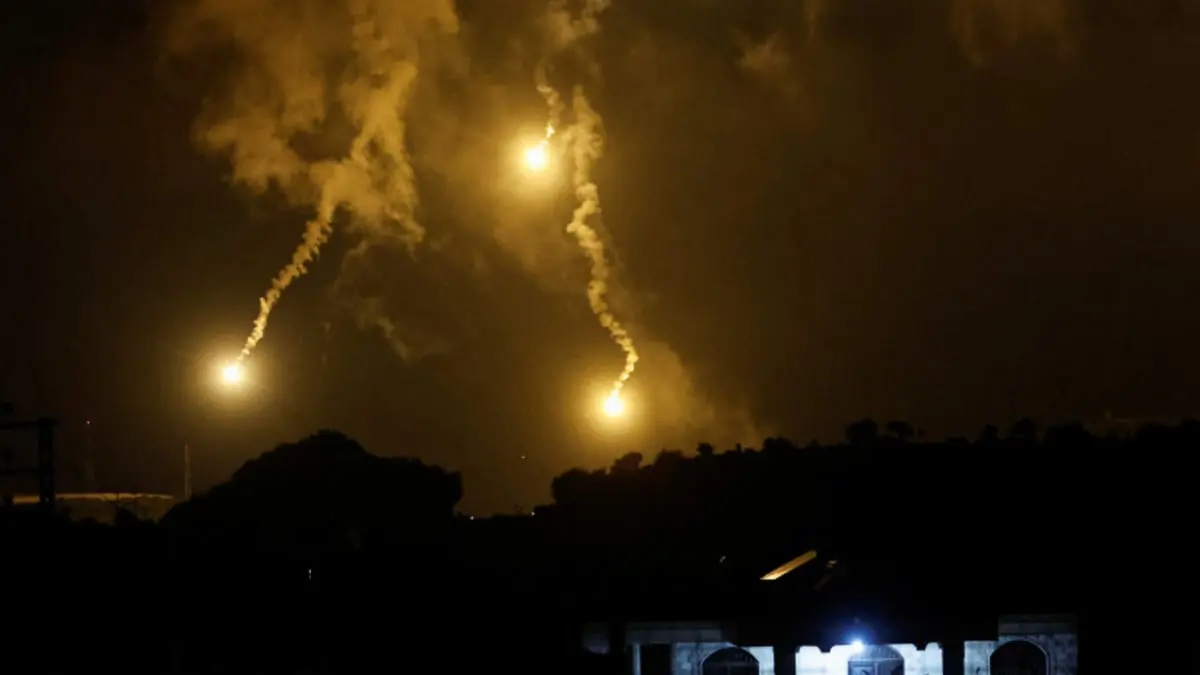 3 جرحى في قصف إسرائيلي على بعلبك في شرق لبنان (فيديو)